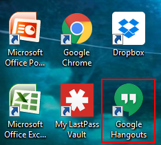 google hangouts desktop app